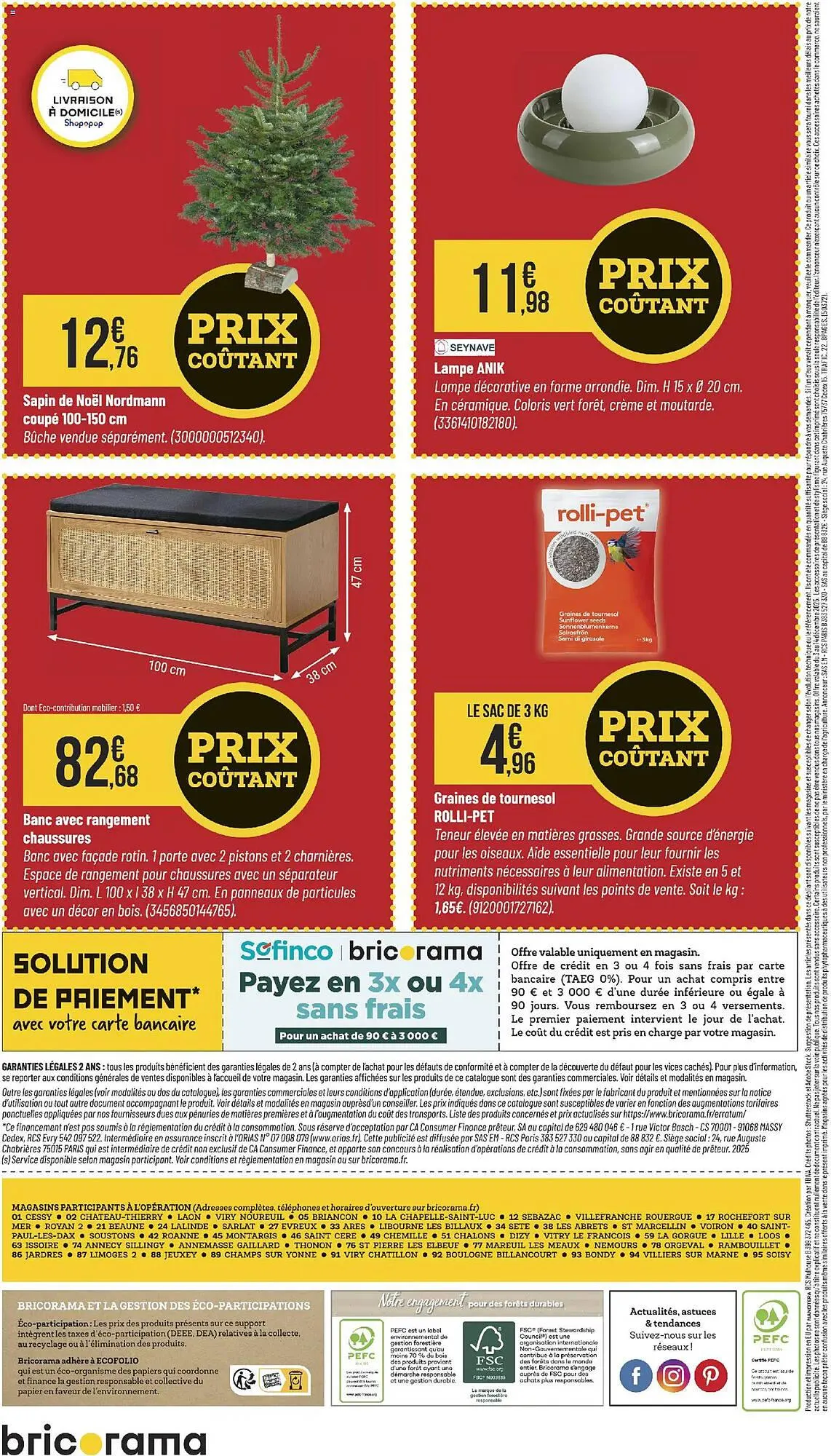 Catalogue Bricorama du 3 décembre au 14 décembre 2025 - Catalogue page 8
