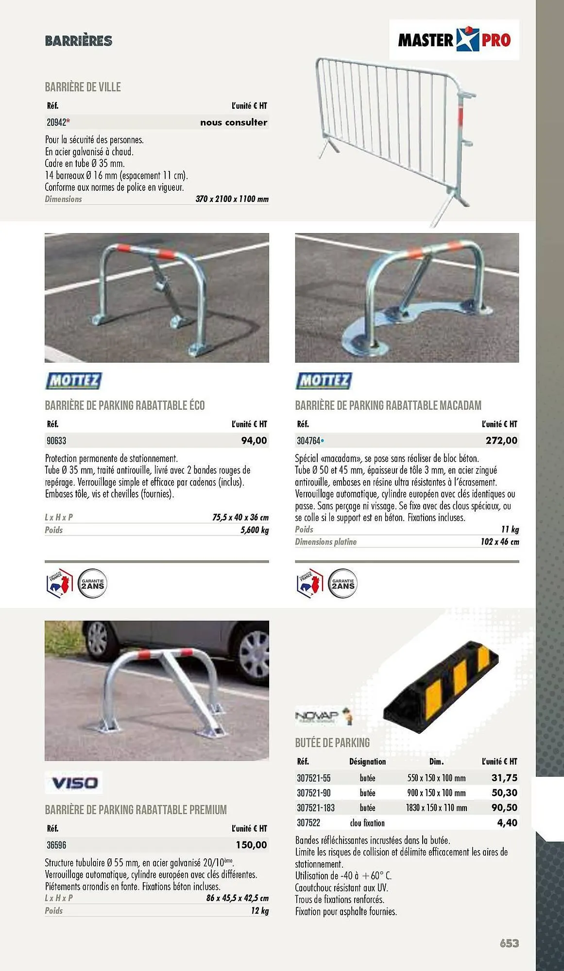 Catalogue Master Pro du 3 janvier au 31 décembre 2025 - Catalogue page 655