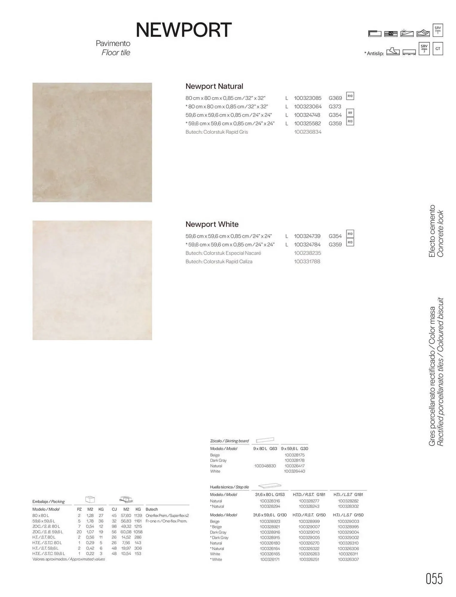 Catalogue Porcelanosa du 27 janvier au 31 décembre 2025 - Catalogue page 57