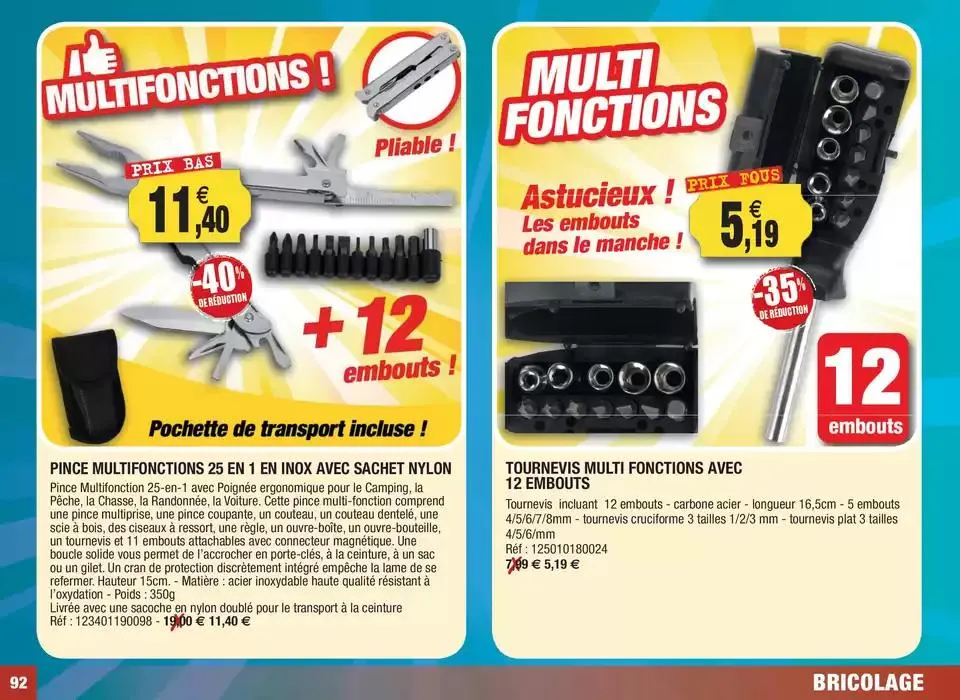 Arrivages de printemps du 6 février au 31 mai 2025 - Catalogue page 92