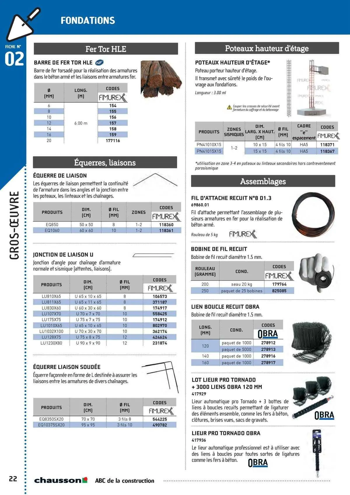 Catalogue Chausson Matériaux du 2 mai au 31 décembre 2025 - Catalogue page 20
