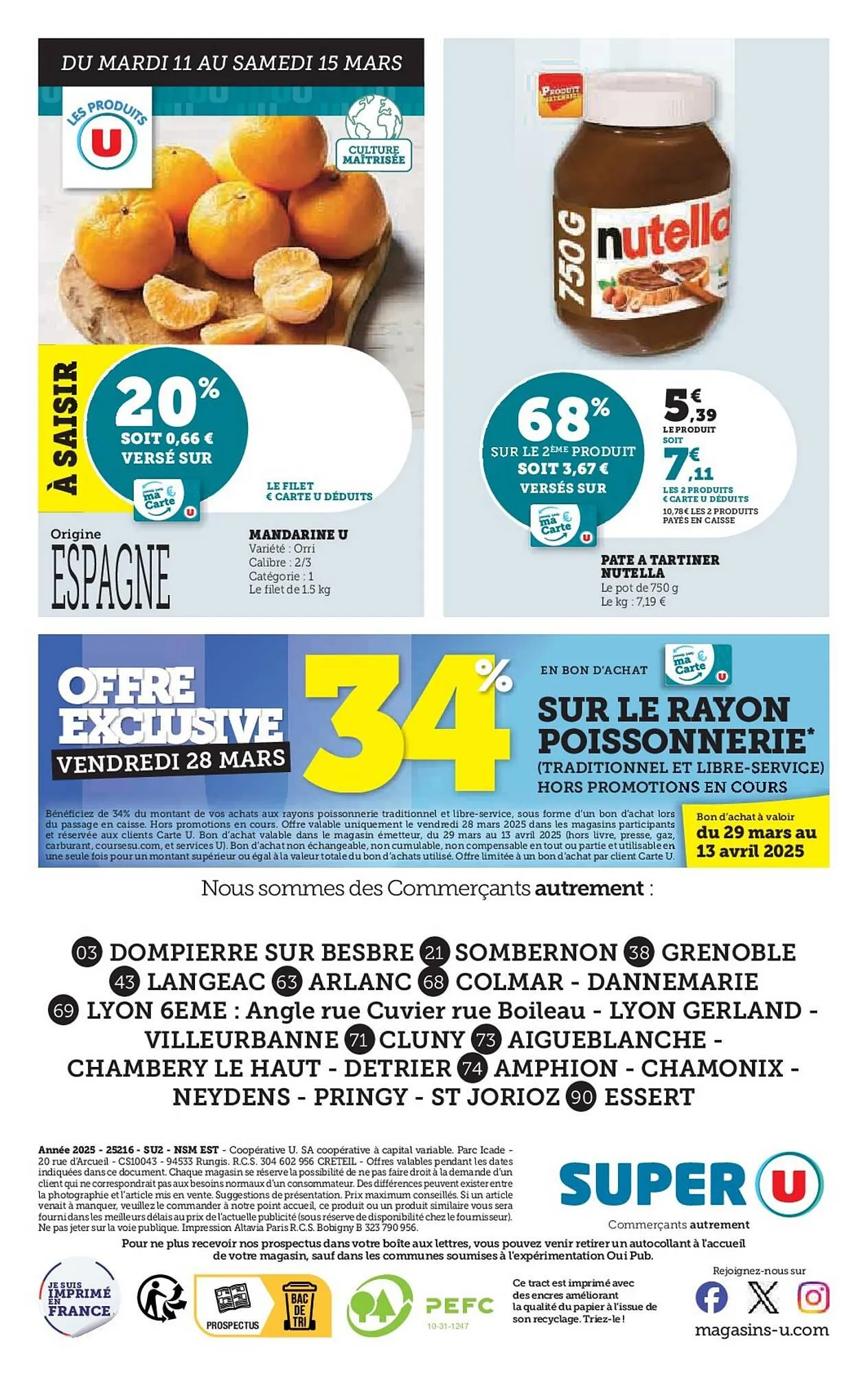 Catalogue Super U du 11 mars au 23 mars 2025 - Catalogue page 24