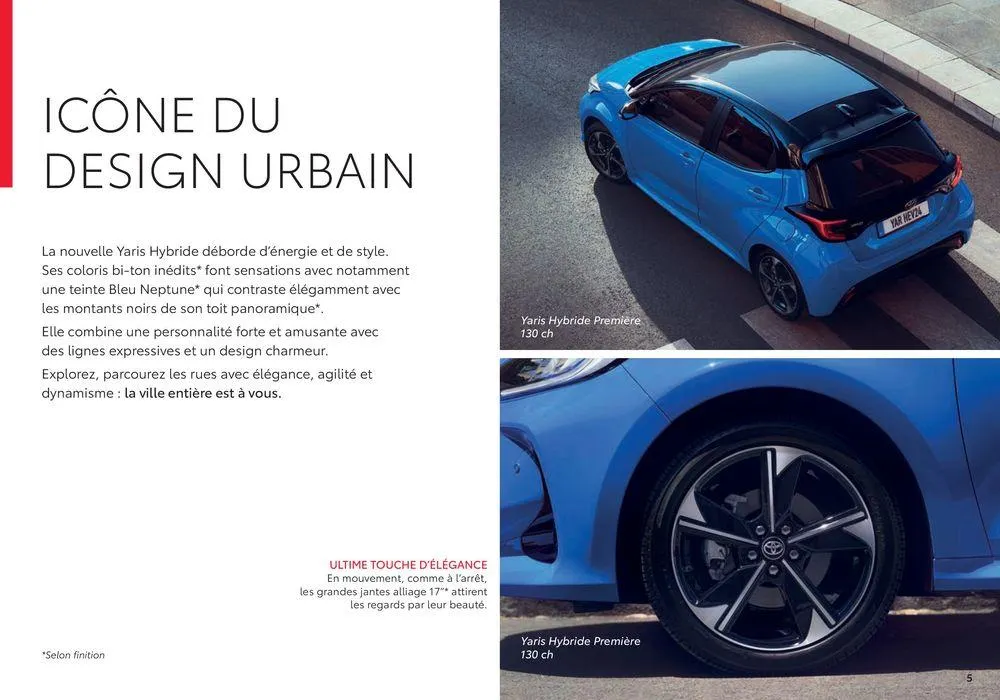 Toyota Nouvelle Yaris du 18 juin au 18 juin 2025 - Catalogue page 5