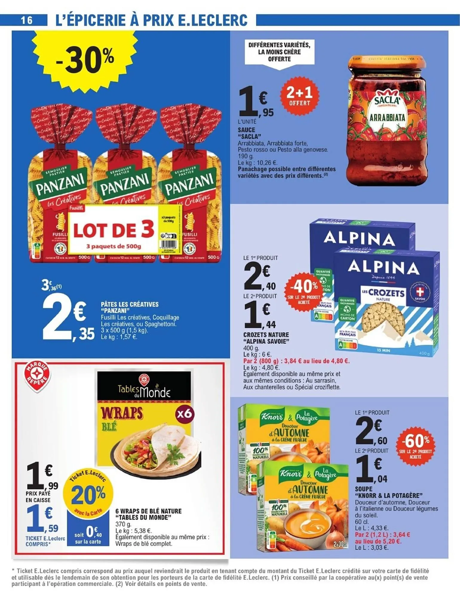 Catalogue E.Leclerc du 3 mars au 14 mars 2026 - Catalogue page 16