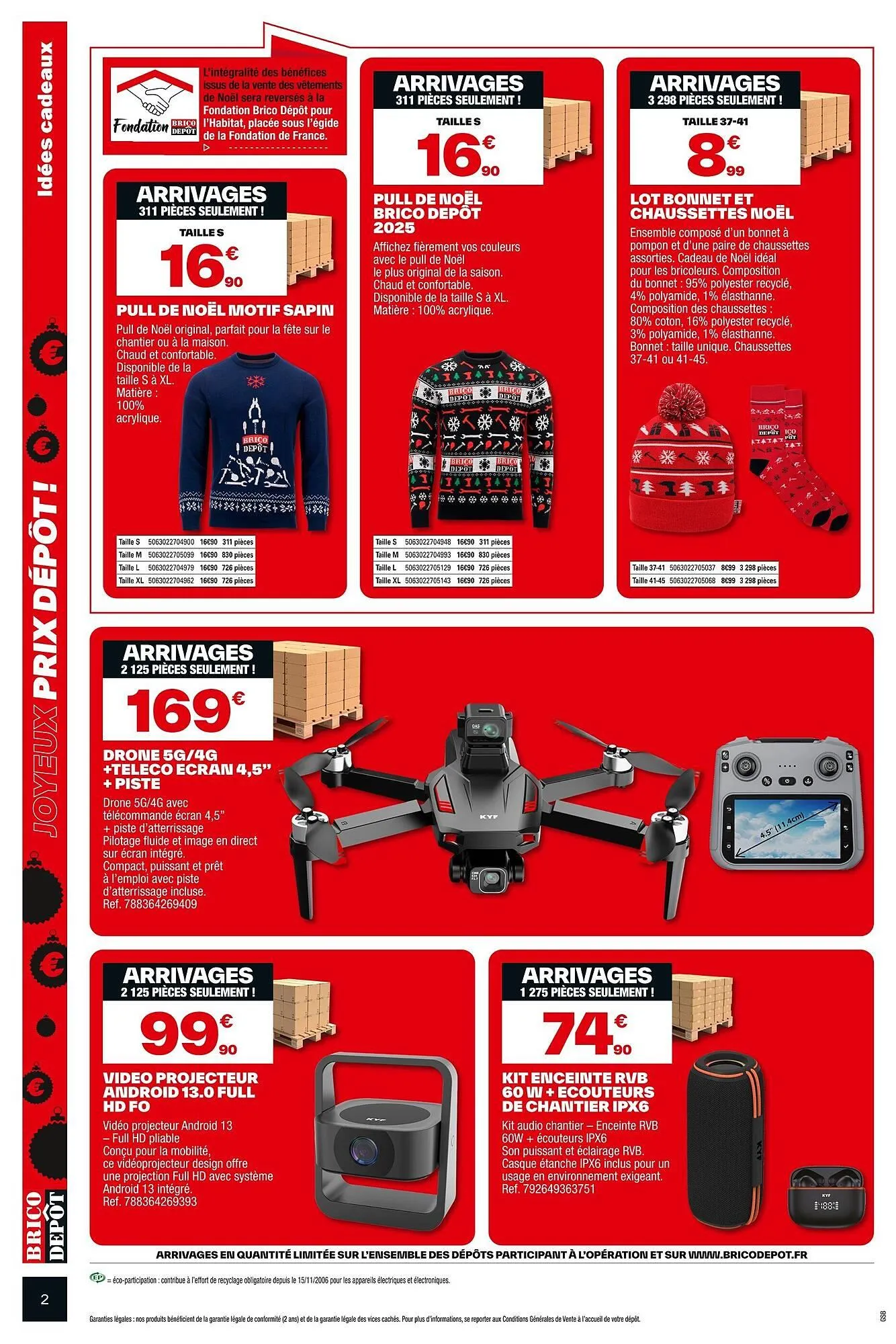Catalogue Brico Dépôt du 28 novembre au 24 décembre 2025 - Catalogue page 2