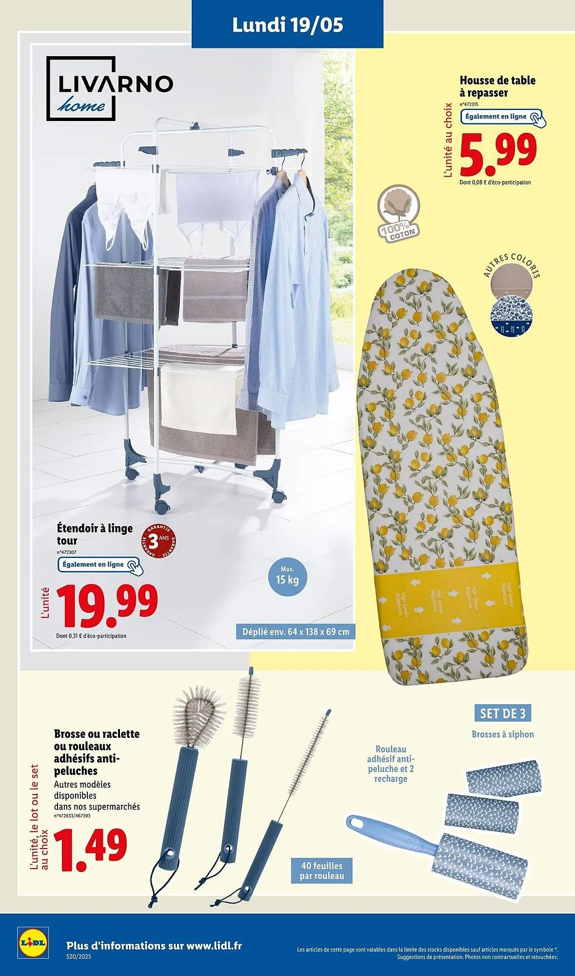 Catalogue Lidl du 15 mai au 19 mai 2025 - Catalogue page 34