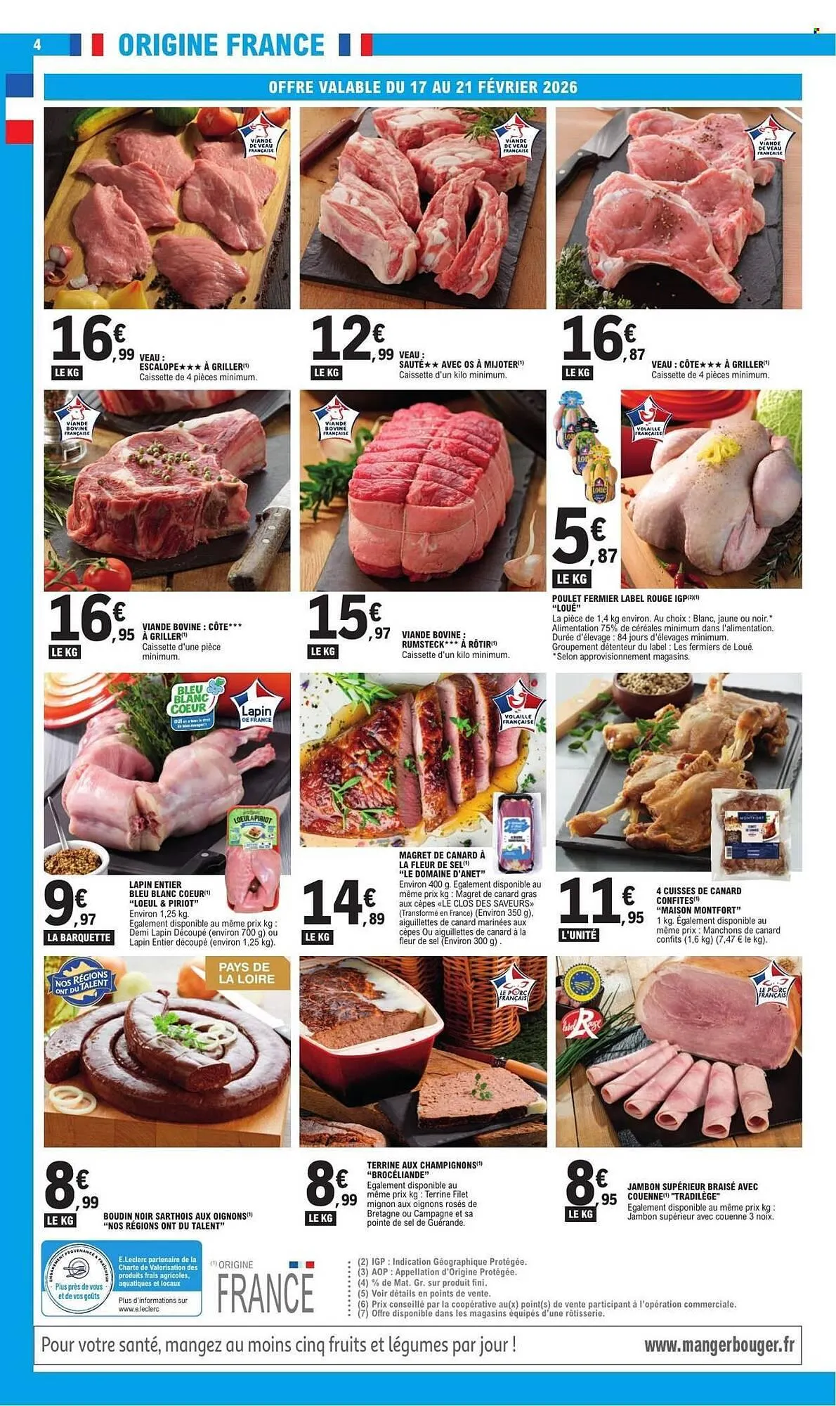 Catalogue E.Leclerc du 17 février au 28 février 2026 - Catalogue page 4
