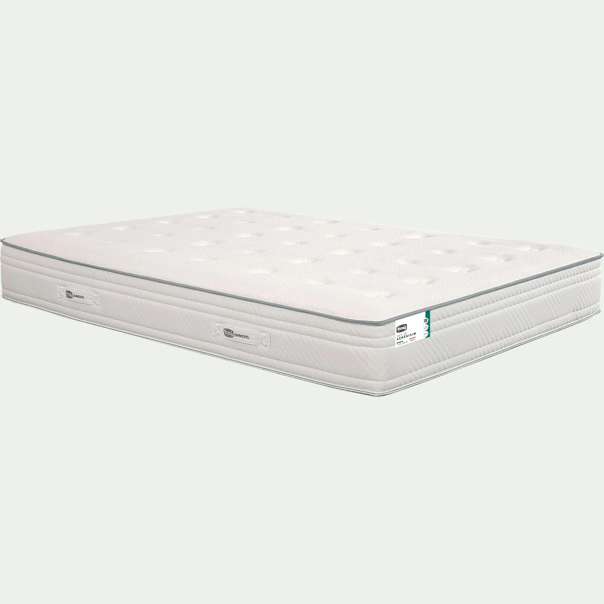 Matelas Simmons à ressorts accueil équilibré - 160x200cm