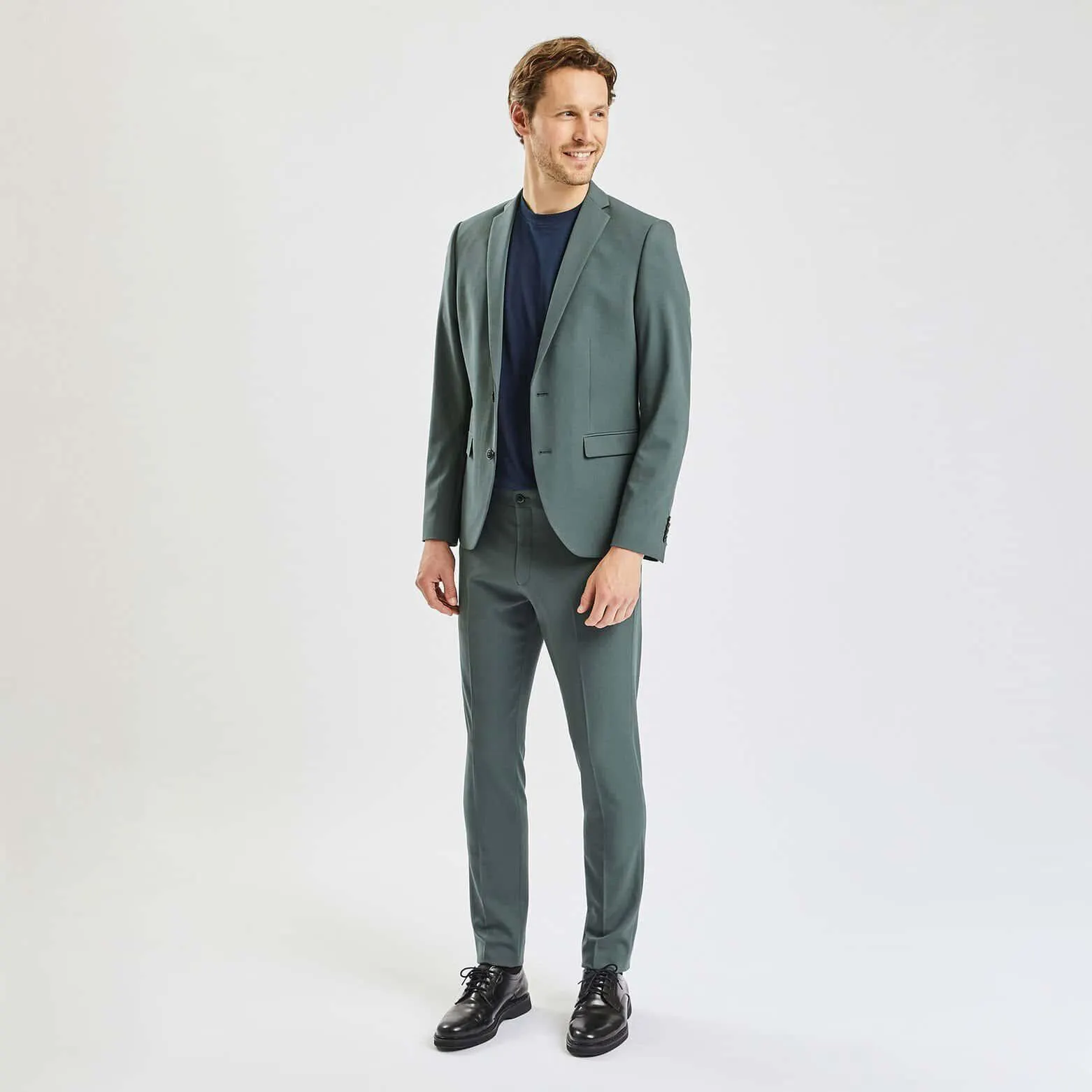 Costume 2 pièces extra-slim bistretch - Vert