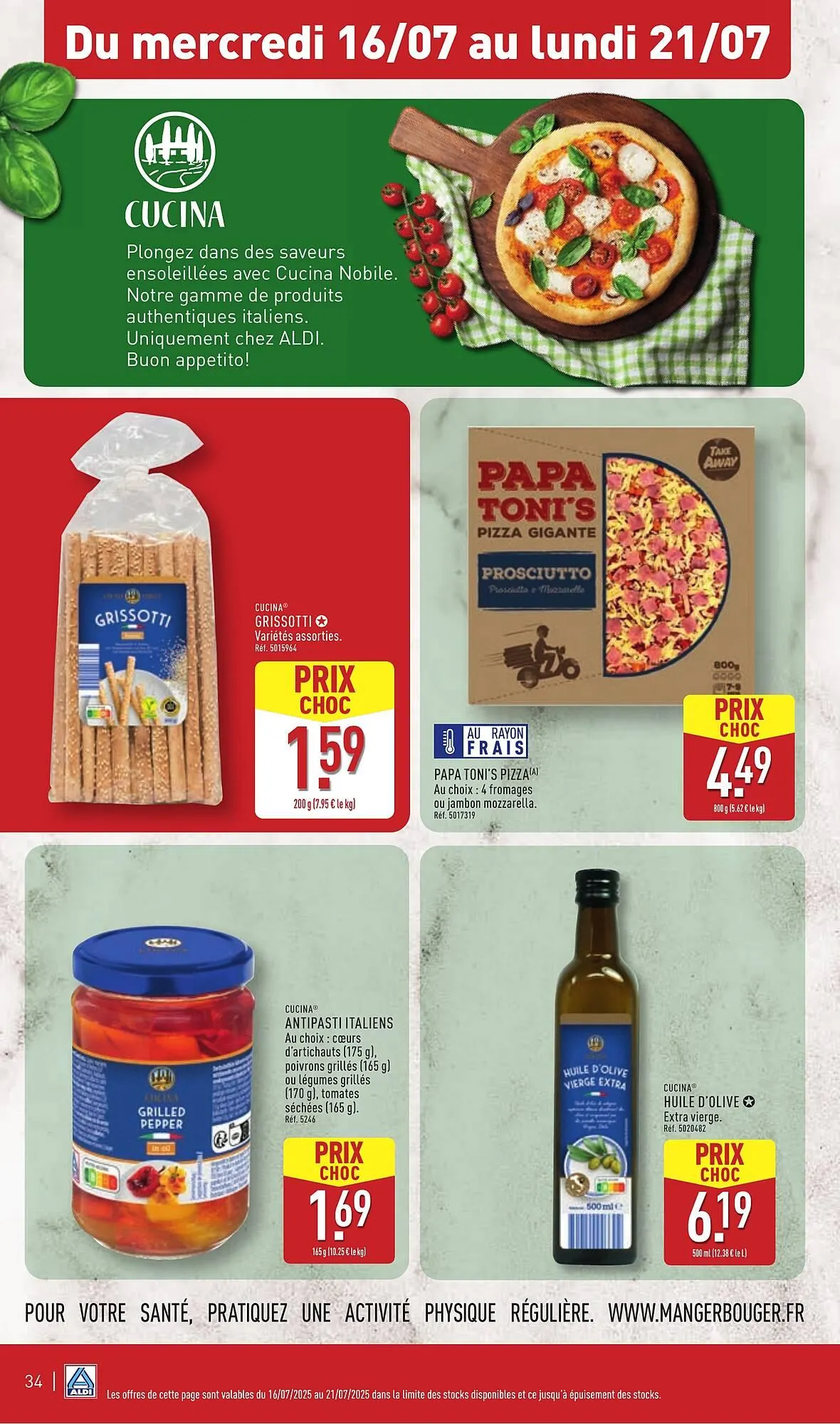 Catalogue ALDI du 16 juillet au 21 juillet 2025 - Catalogue page 35