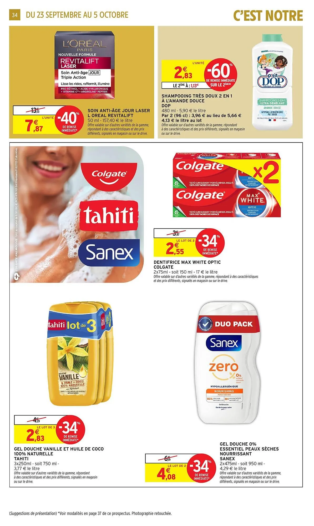 Catalogue Intermarché du 23 septembre au 5 octobre 2025 - Catalogue page 34