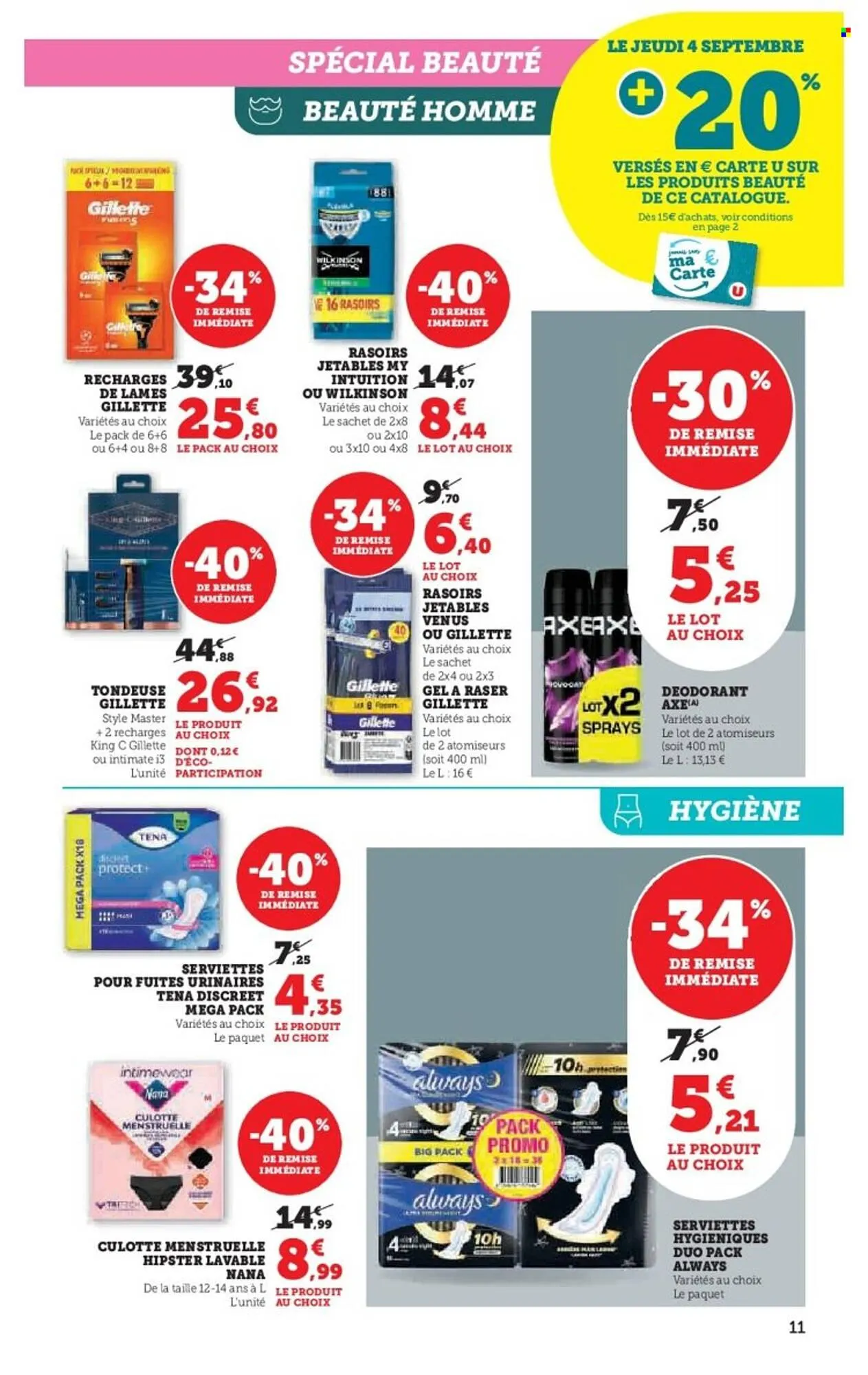 Catalogue Super U du 2 septembre au 14 septembre 2025 - Catalogue page 11