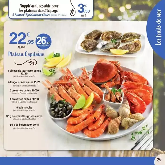 CARTE TRAITEUR PERMANENTE du 3 avril au 30 mars 2026 - Catalogue page 29