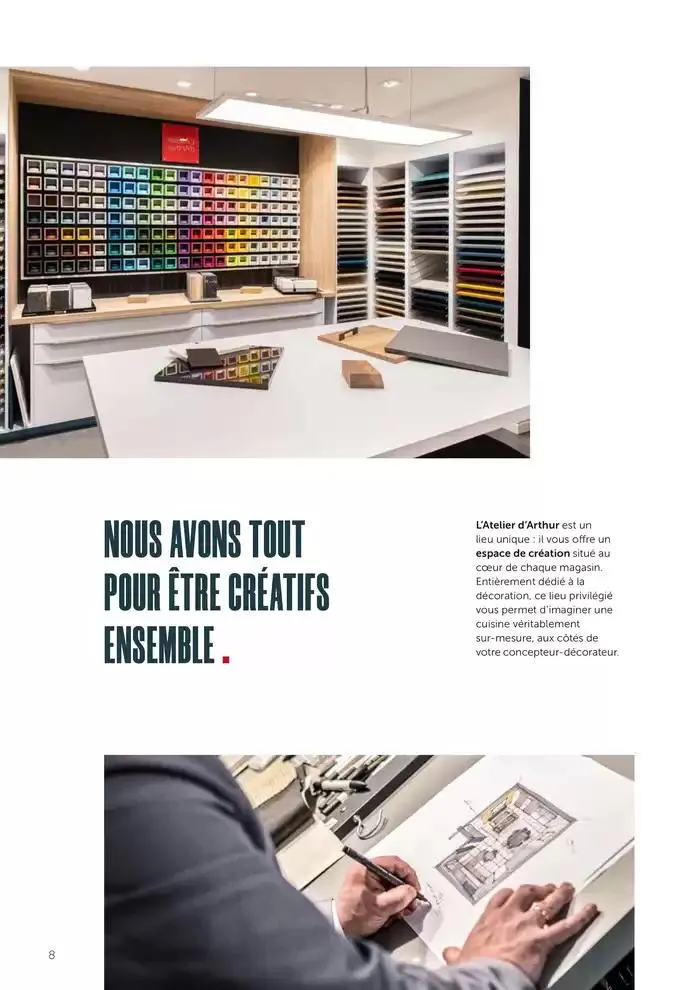 VOUS NE TROUVEREZ PAS VOTRE CUISINE DANS CE CATALOGUE du 16 janvier au 30 avril 2025 - Catalogue page 8