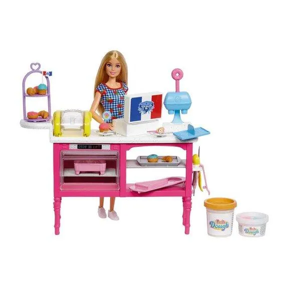 Barbie - Coffret poupée Malibu Barbie Pâtisserie