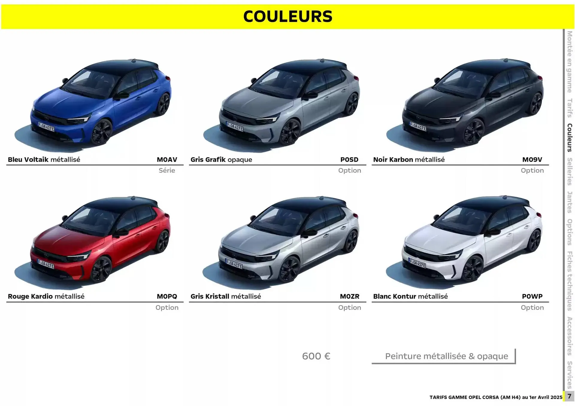 Catalogue Opel du 3 avril au 3 avril 2026 - Catalogue page 8