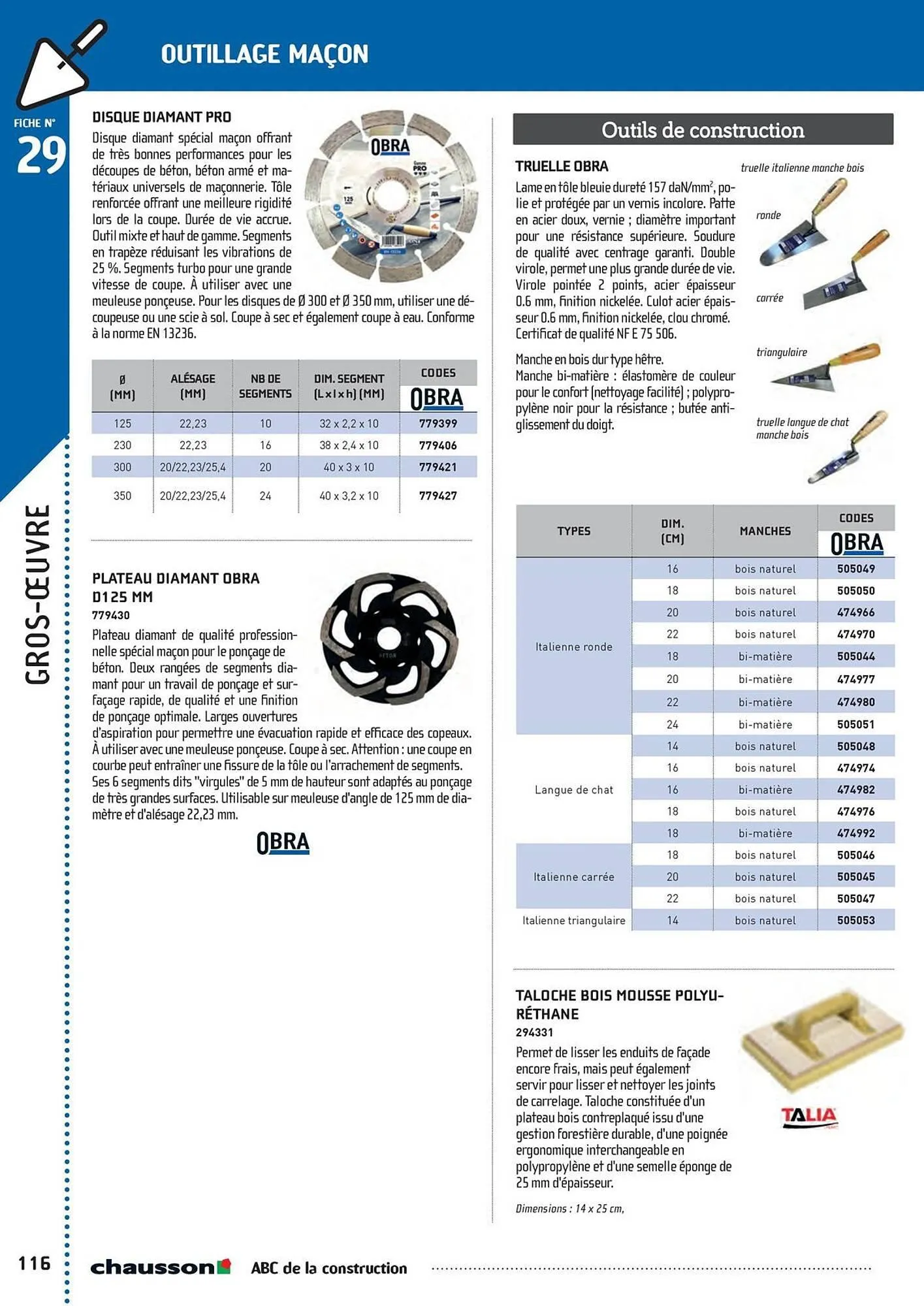 Catalogue Chausson Matériaux du 2 mai au 31 décembre 2025 - Catalogue page 118