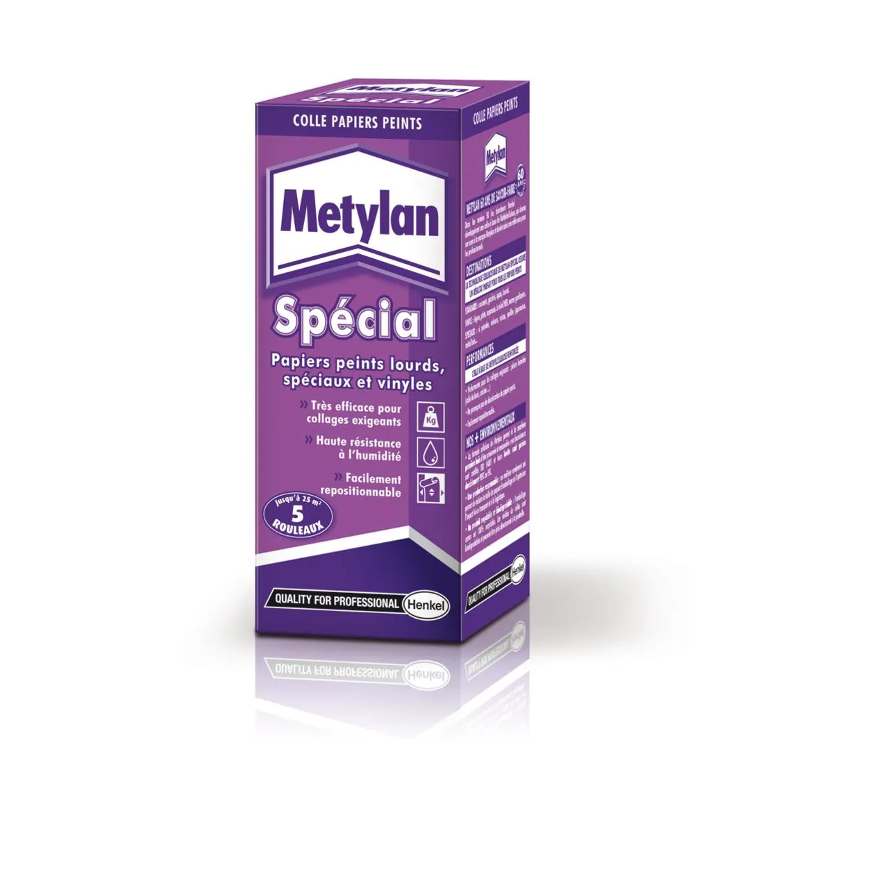 Colle pour papiers peints lourds, spéciaux METYLAN SPECIAL