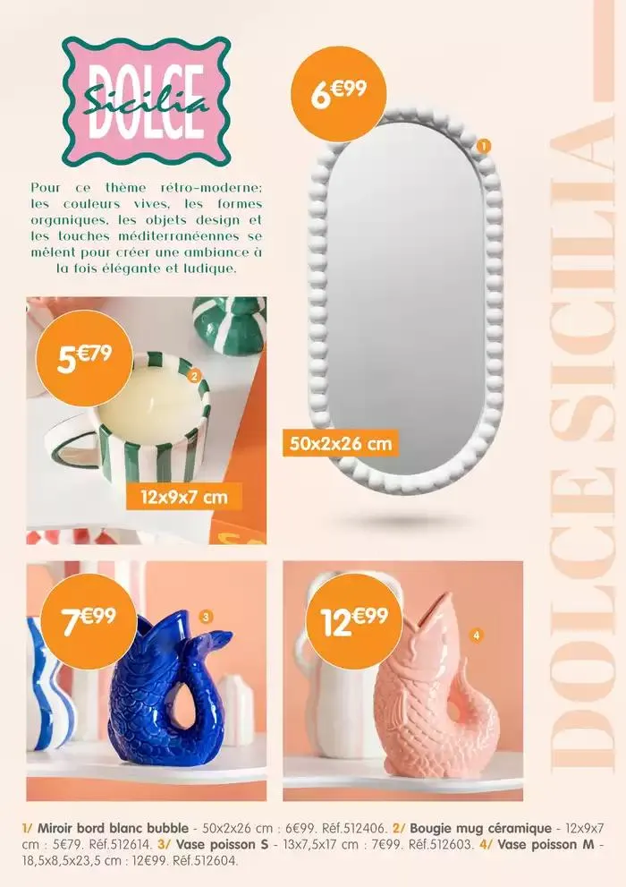 Décoration Printemps/Été du 2 avril au 19 août 2025 - Catalogue page 3