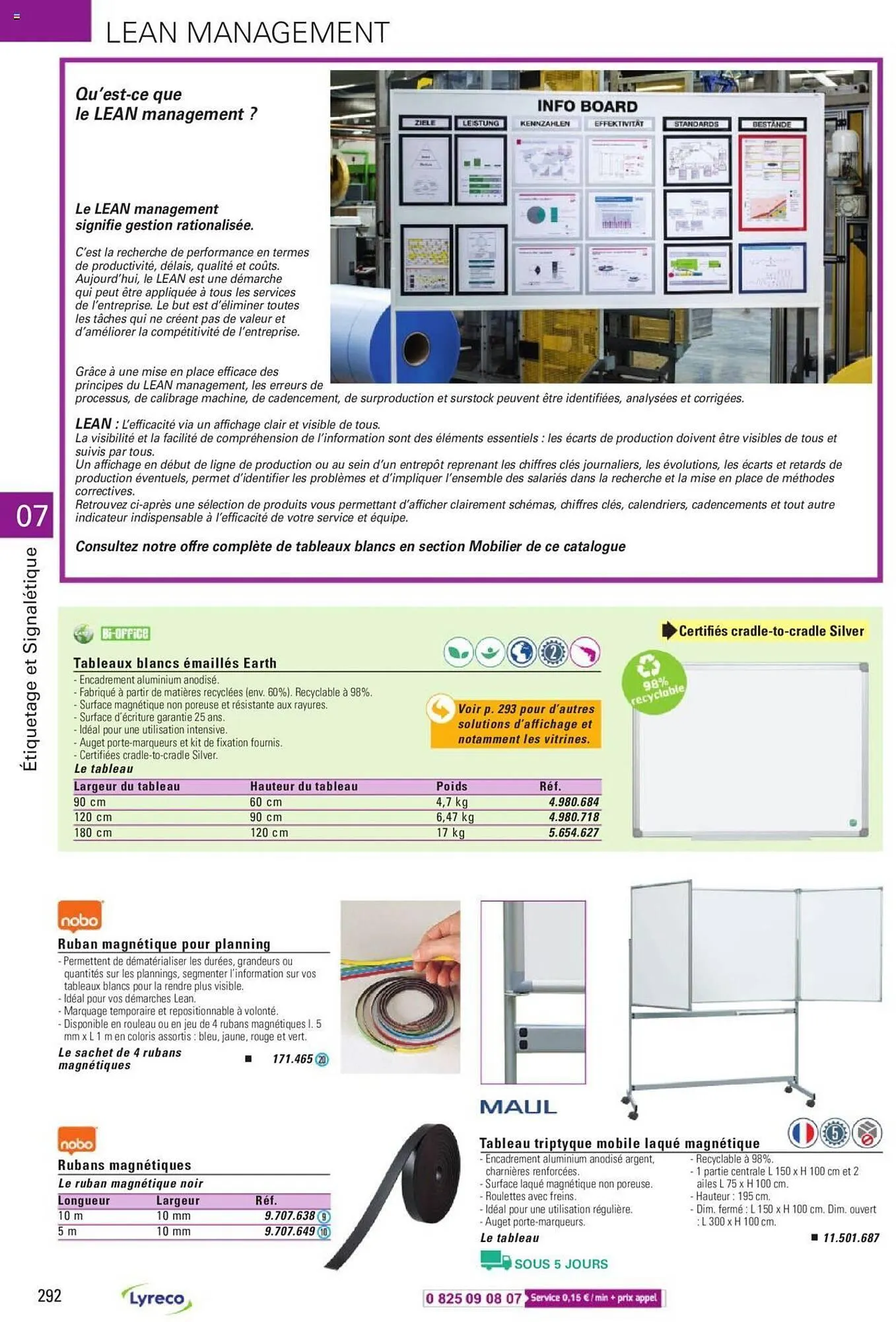 Catalogue Lyreco du 15 mai au 31 décembre 2023 - Catalogue page 292