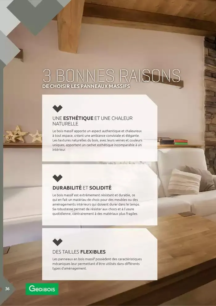 Aménagents Intérieurs du 9 décembre au 9 juin 2025 - Catalogue page 36