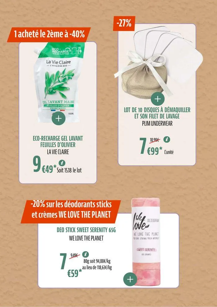 Tutes Nos Promos Bio Pour Un Ete Savoureux du 28 juin au 7 juillet 2024 - Catalogue page 41