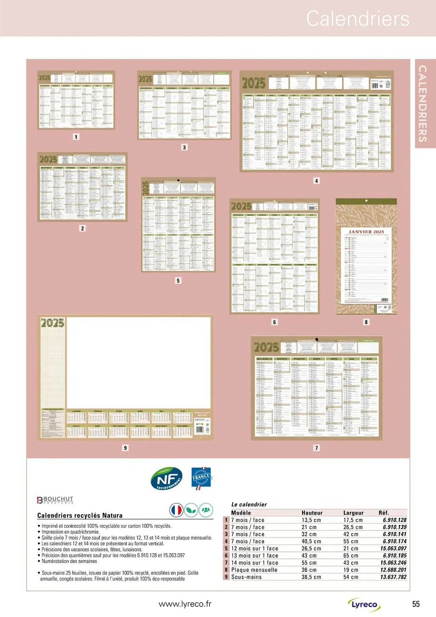 Catalogue Lyreco du 13 mai au 31 décembre 2025 - Catalogue page 55