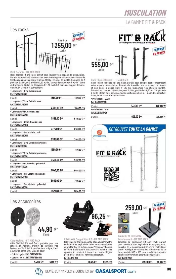 ÉQUIPEMENT SPORTIF du 6 mars au 31 décembre 2025 - Catalogue page 153