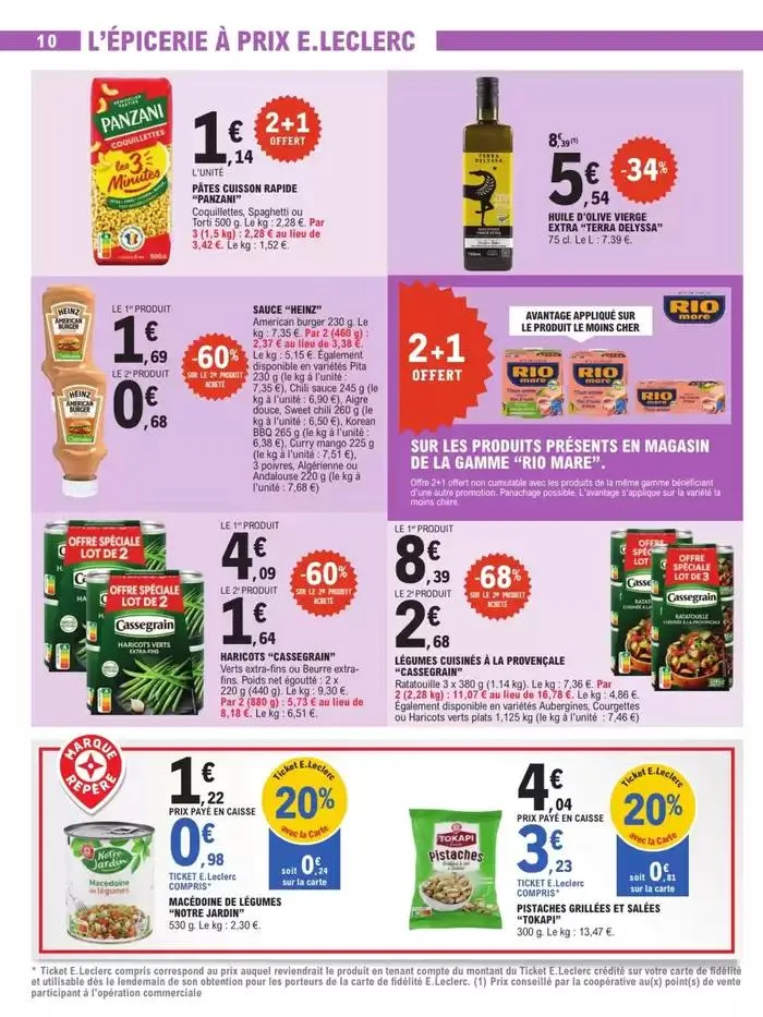 DEPENSER MOINS 5 PÂQUES - EXPRESS du 8 avril au 19 avril 2025 - Catalogue page 10