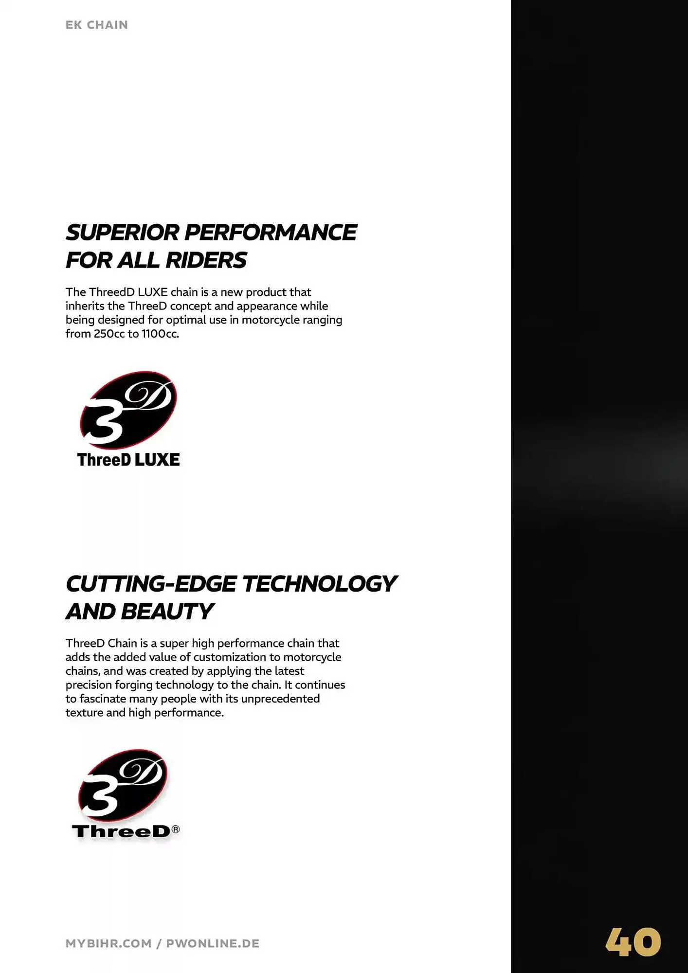 Catalogue Bihr du 4 avril au 31 décembre 2025 - Catalogue page 40