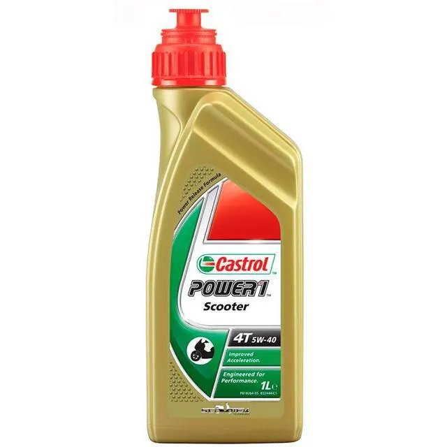 CASTROL Huile POWER 1 SCOOTER 4T 5W-40 - 0W-30 Huiles 4T