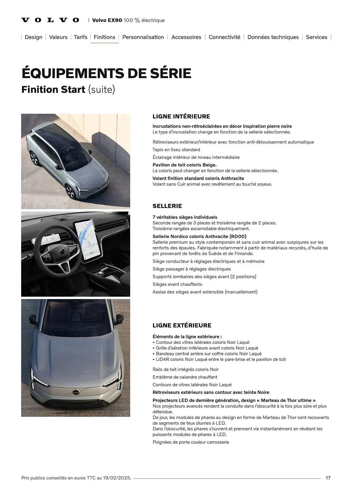 Catalogue VOLVO du 7 janvier au 31 janvier 2027 - Catalogue page 17