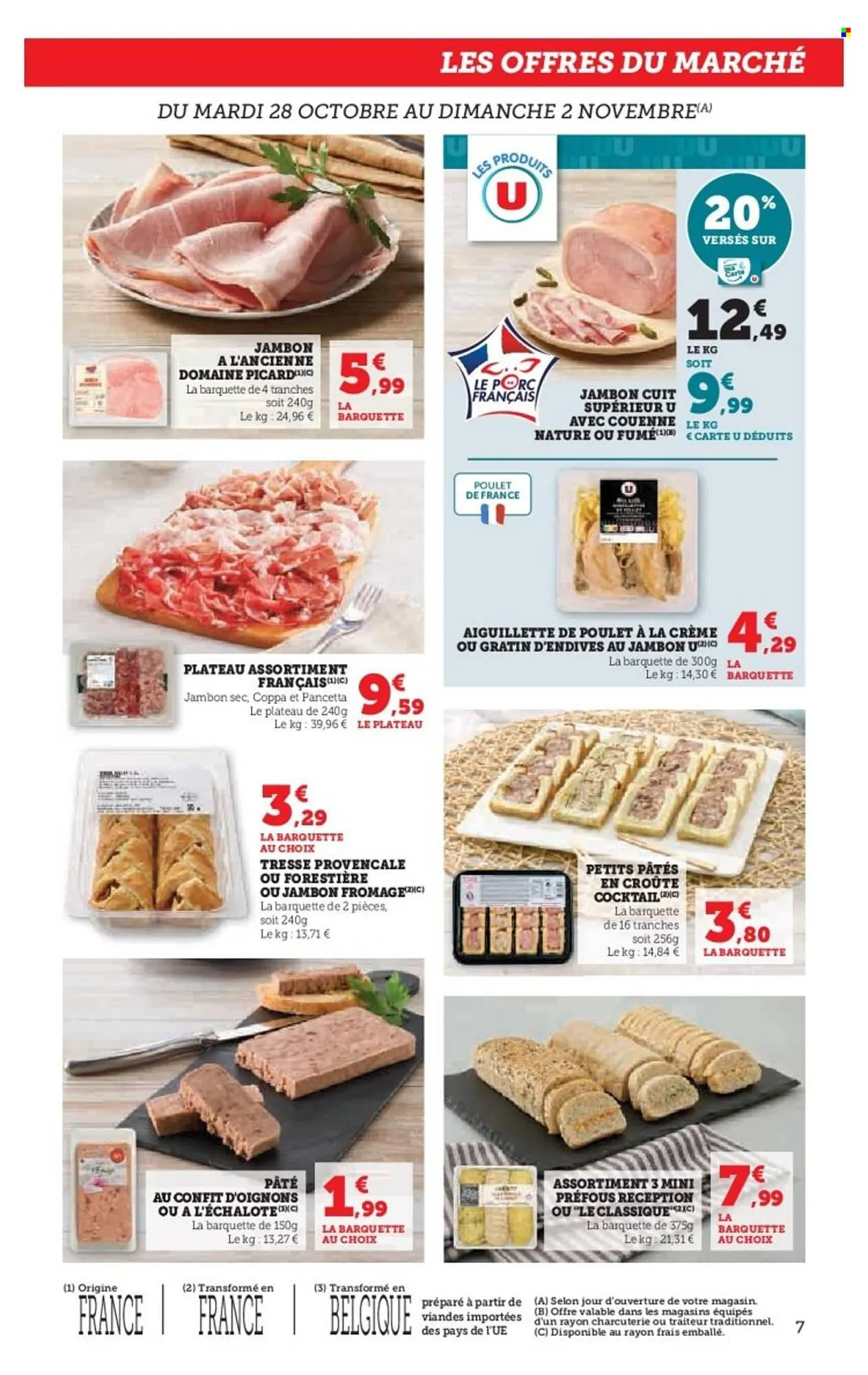 Catalogue Super U du 28 octobre au 9 novembre 2025 - Catalogue page 7