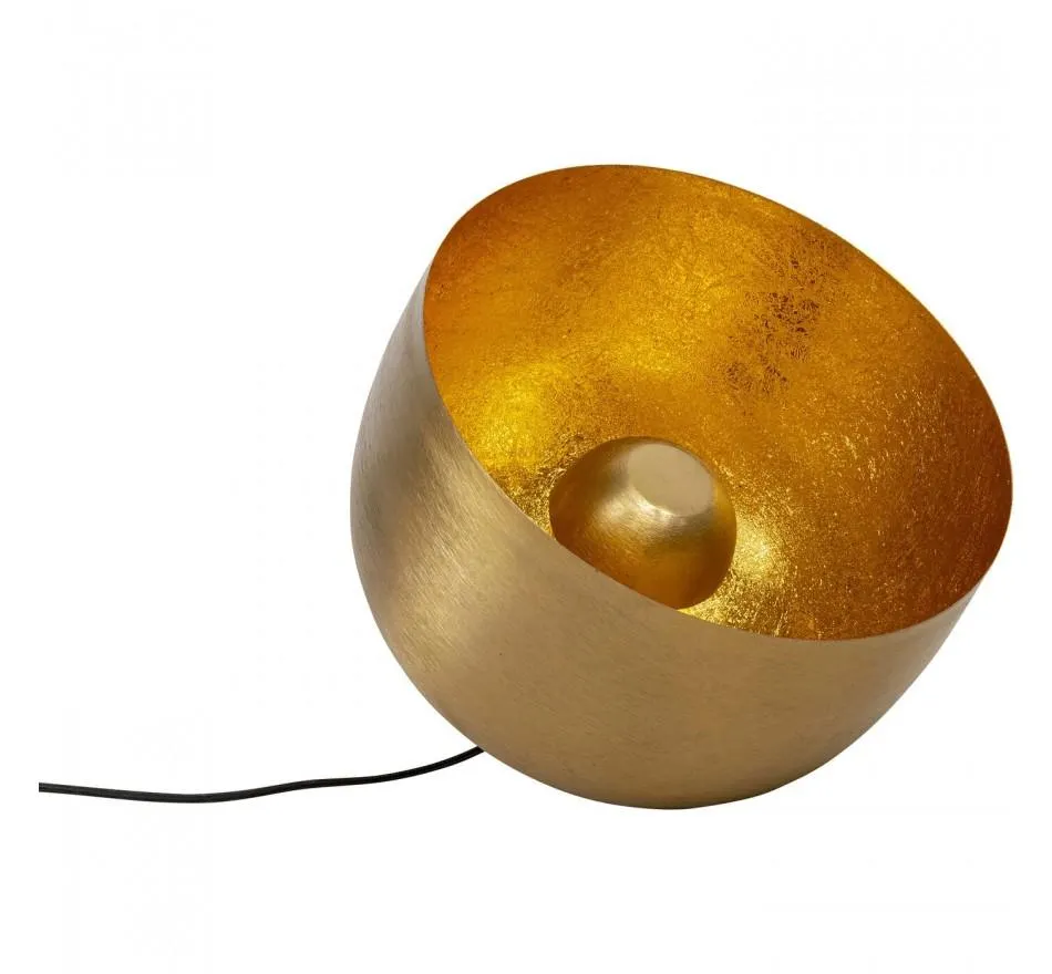 Lampe Apollon Smooth dorée 35cm Kare Design