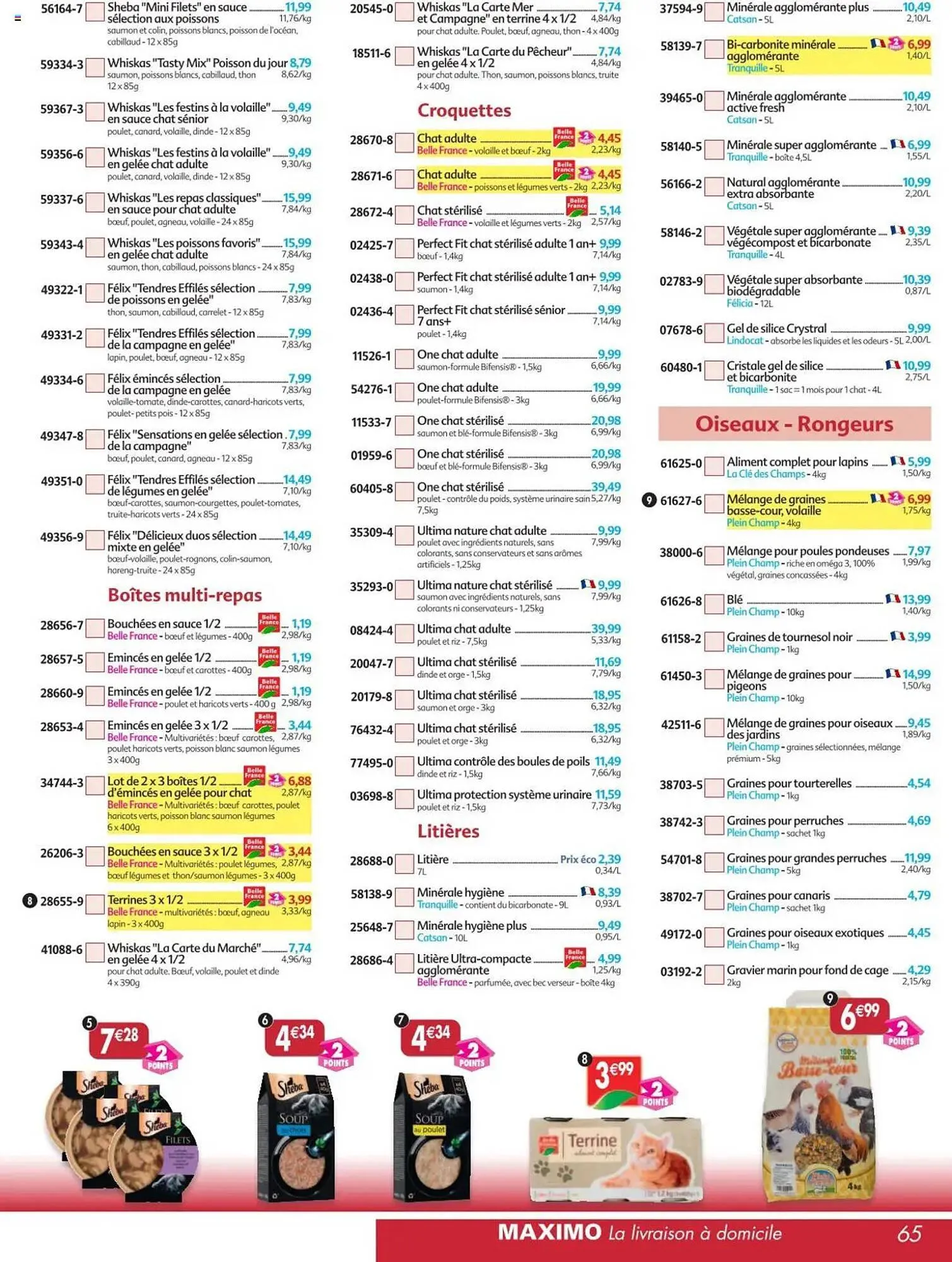 Catalogue Maximo du 12 mai au 8 juin 2025 - Catalogue page 65