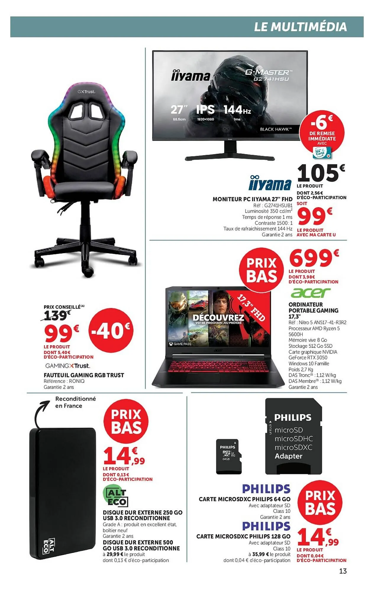 Catalogue Hyper U du 28 avril au 10 mai 2026 - Catalogue page 13