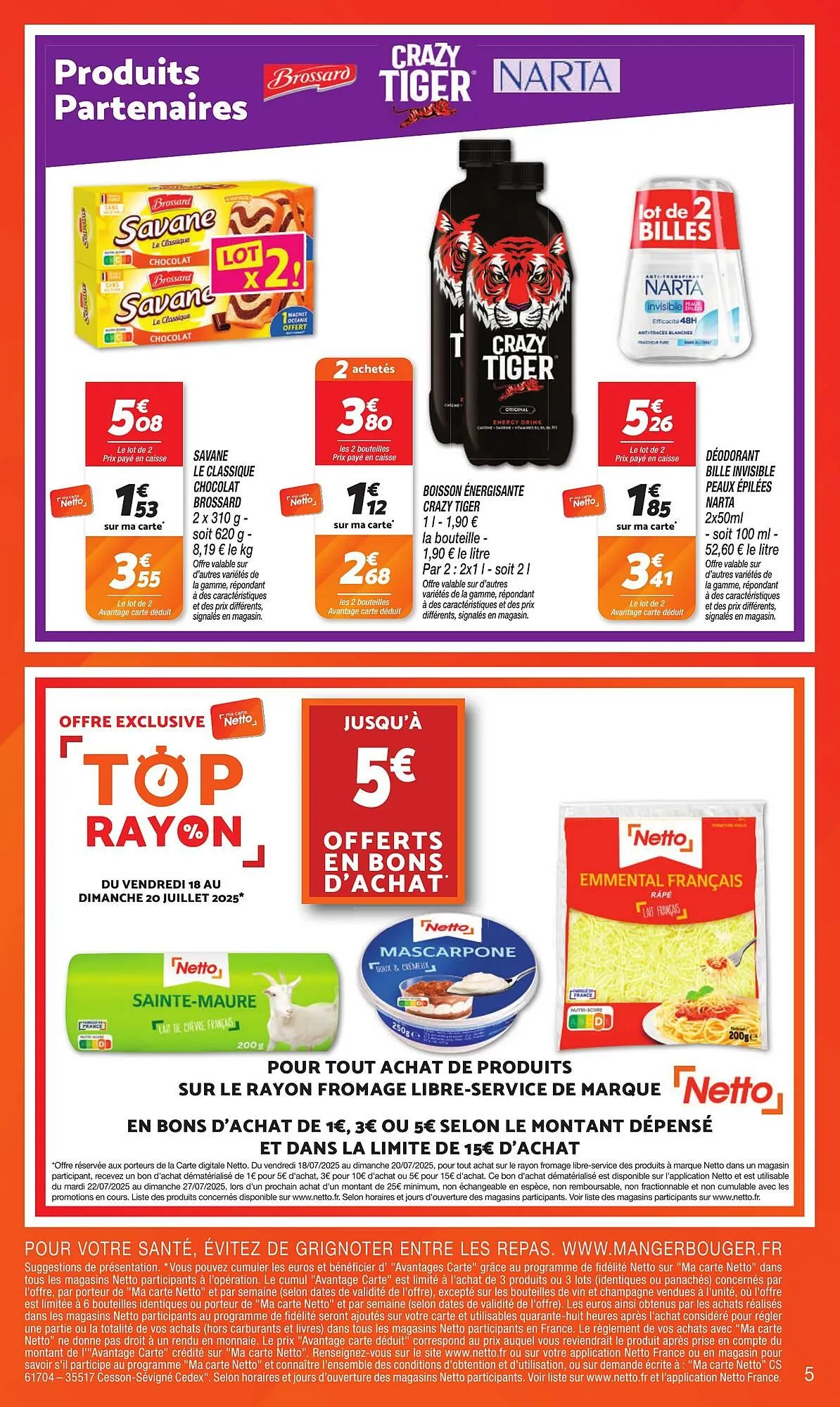 Catalogue Netto du 15 juillet au 21 juillet 2025 - Catalogue page 5