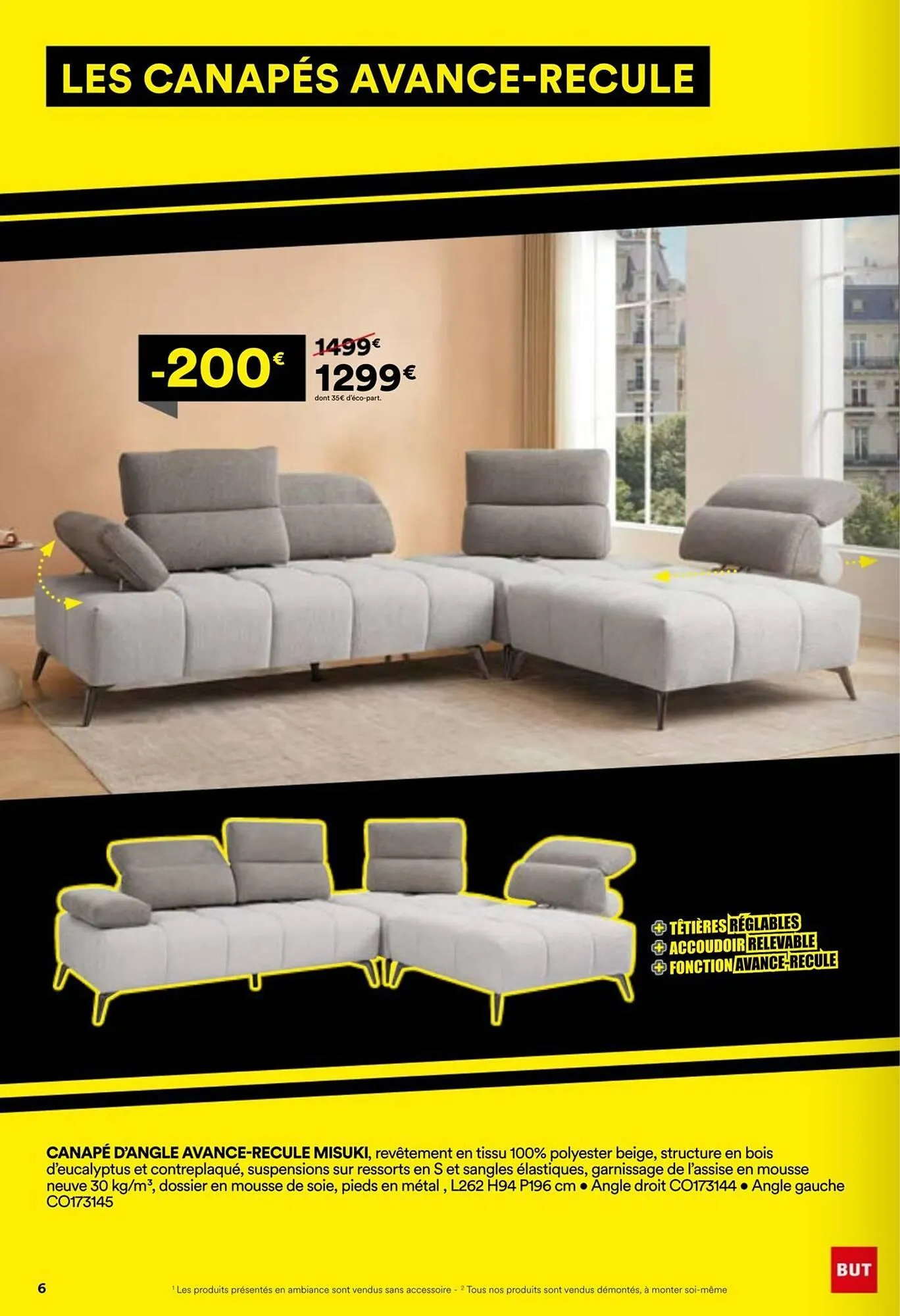 Catalogue BUT du 13 juillet au 27 juillet 2025 - Catalogue page 6