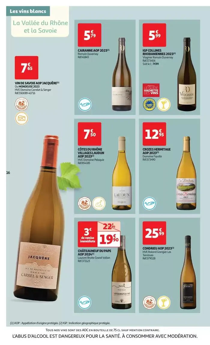 Foire aux vins : une sélection à prix modérés du 1 avril au 13 avril 2025 - Catalogue page 16