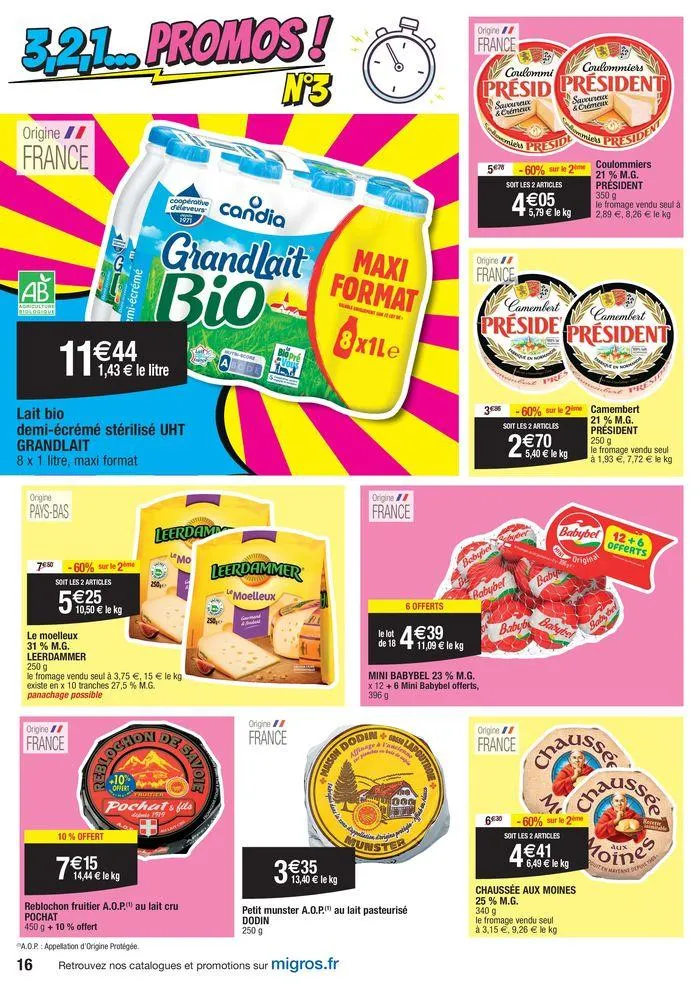 3,2,1… Promos ! du 17 septembre au 22 septembre 2024 - Catalogue page 16