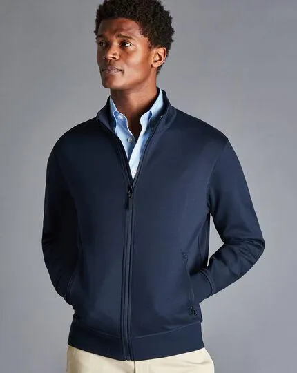 Performance Funnel Neck Jacket - Navy