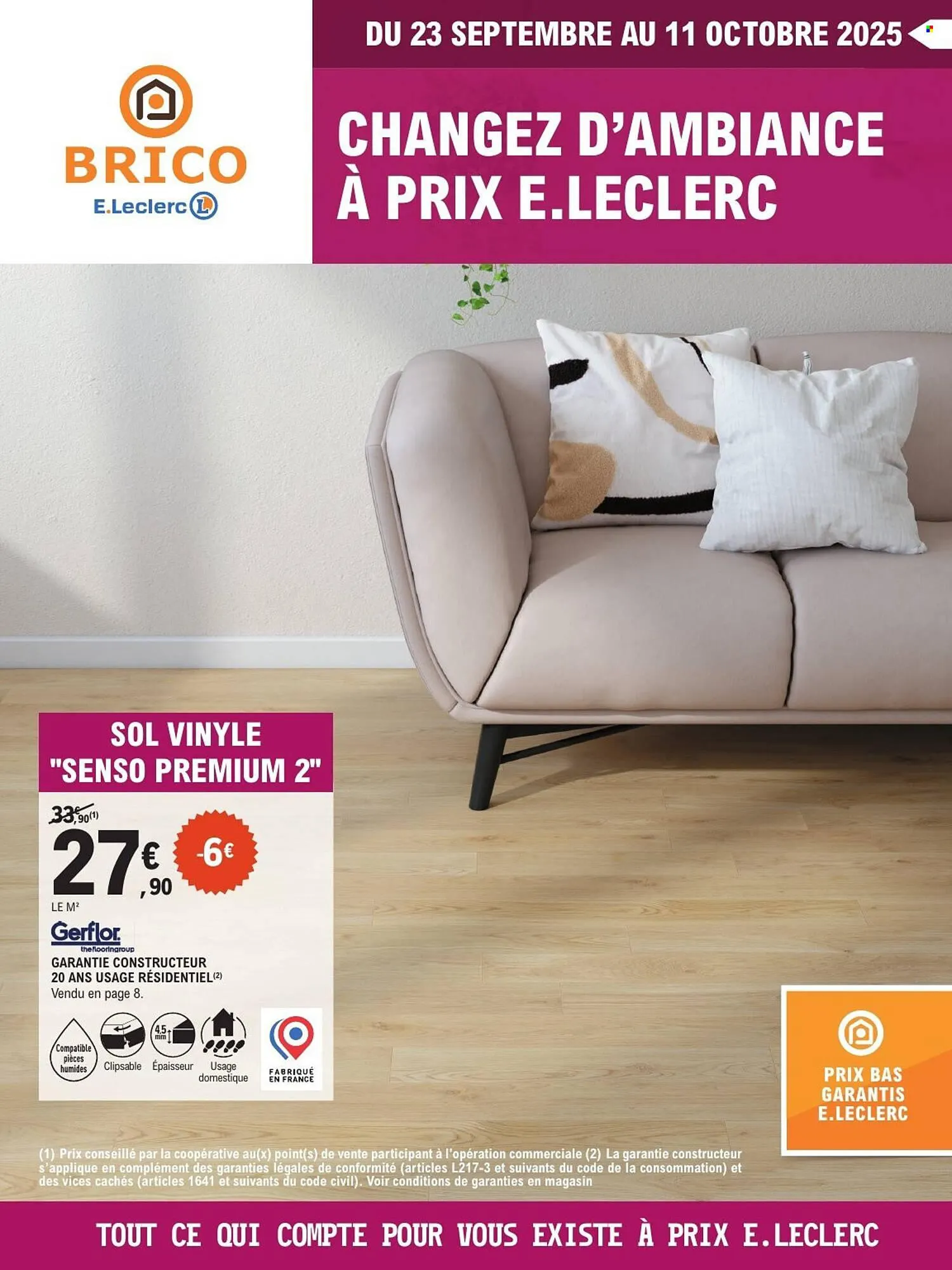Catalogue E.Leclerc Brico - 1