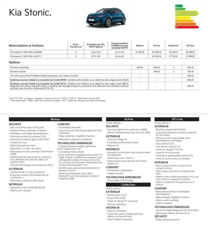 KIA Picanto - Price list du 3 janvier au 25 décembre 2025 - Catalogue page 5