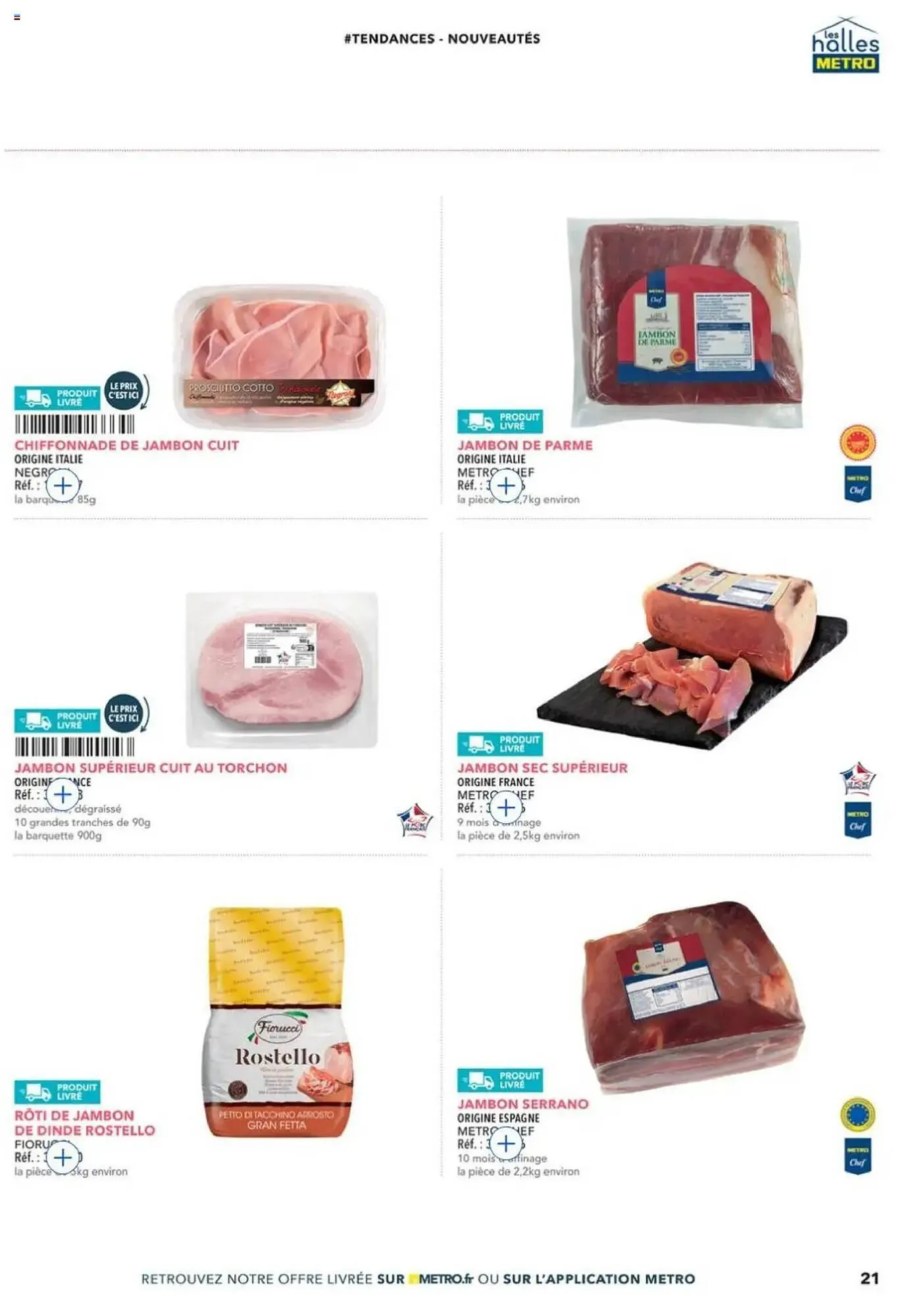 Catalogue METRO du 2 octobre au 31 décembre 2025 - Catalogue page 21