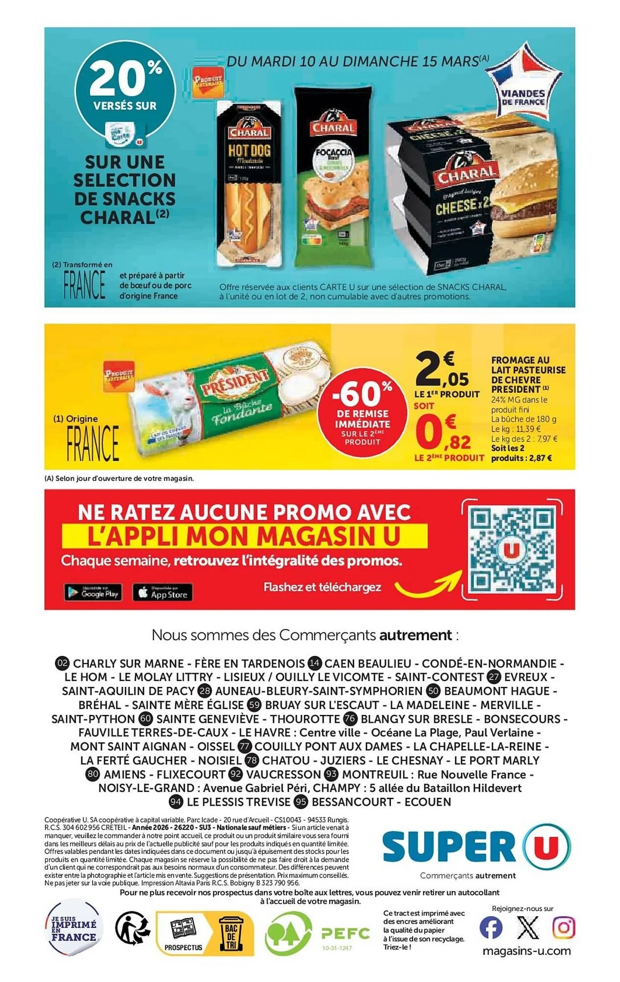 Catalogue Super U du 10 mars au 22 mars 2026 - Catalogue page 36