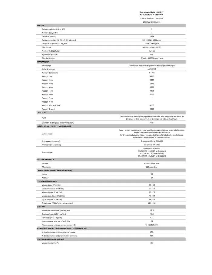 Opel Movano du 4 avril au 4 avril 2026 - Catalogue page 91