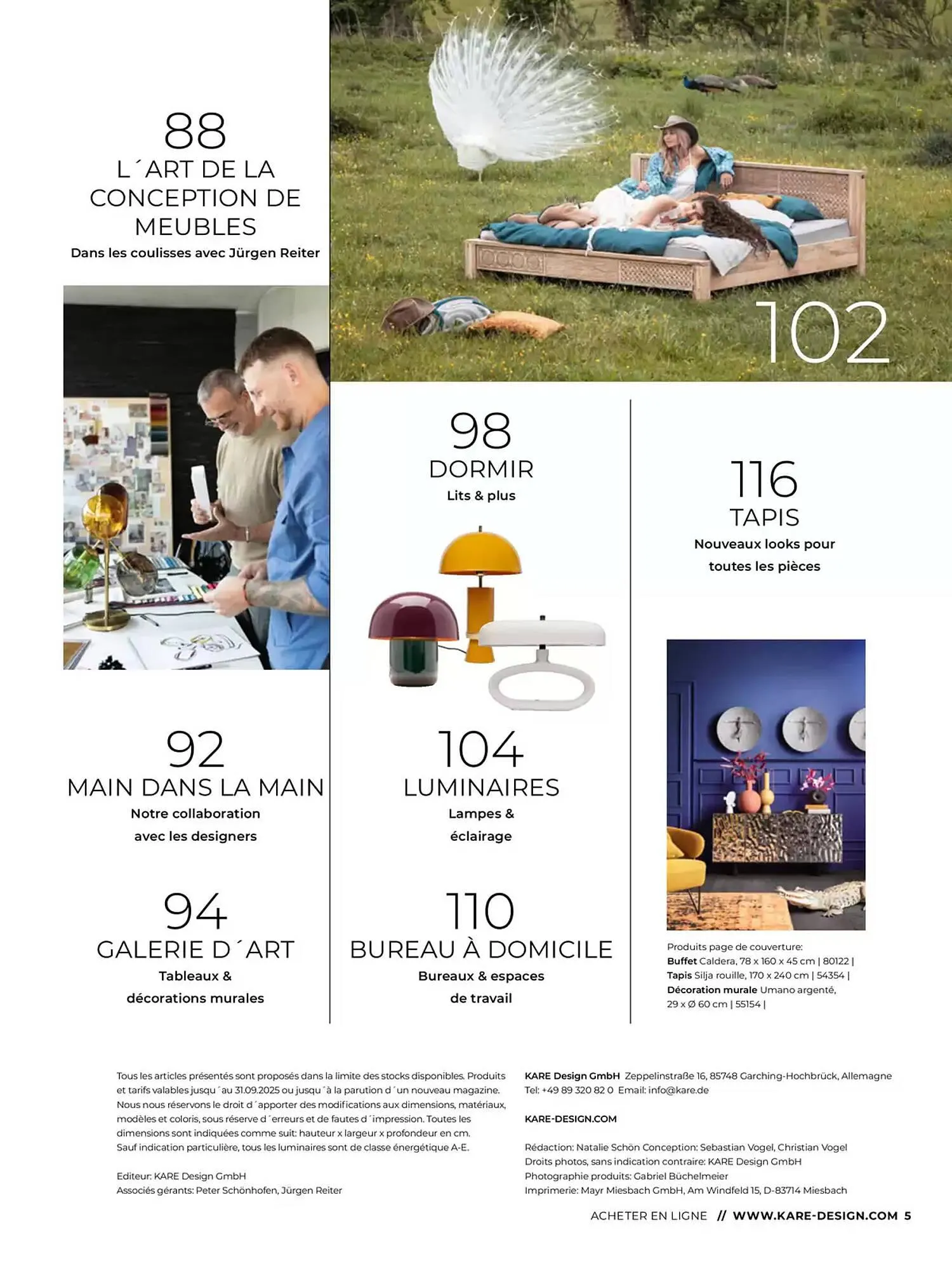 Catalogue KARE du 6 février au 31 décembre 2025 - Catalogue page 5