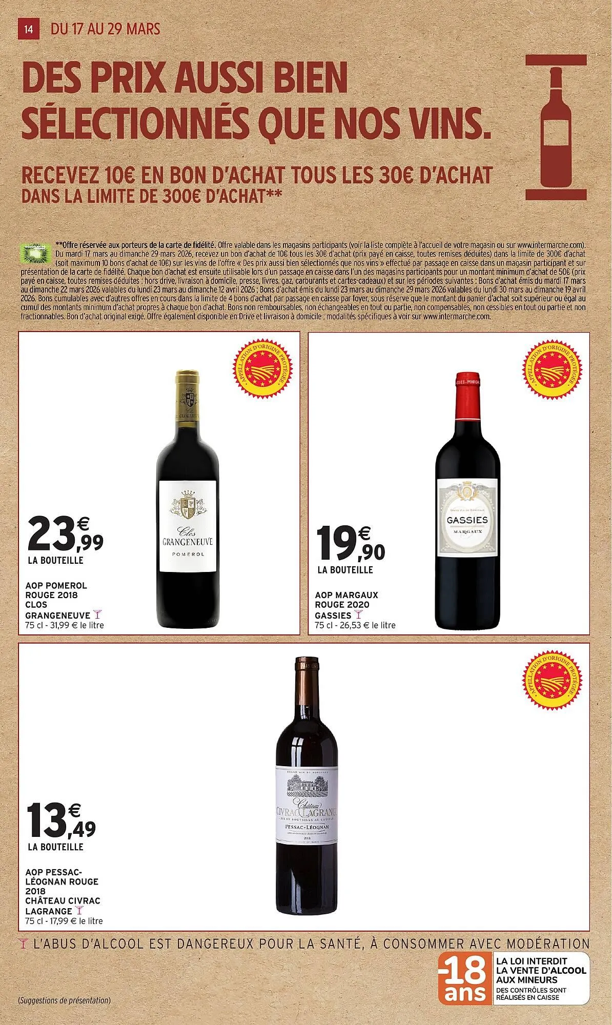 Catalogue Intermarché du 17 mars au 29 mars 2026 - Catalogue page 14