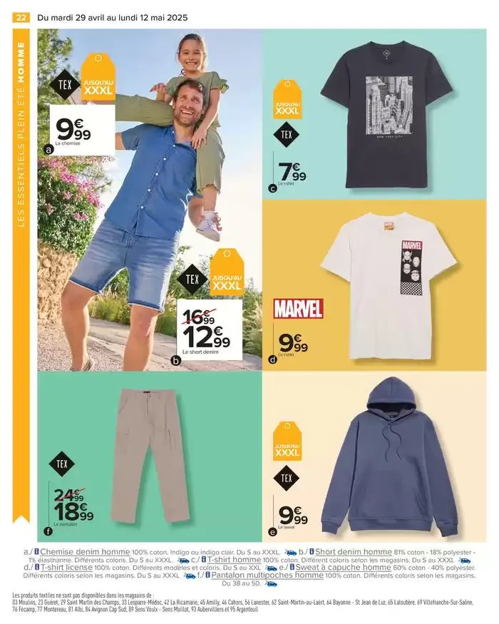 TEXTILE SPÉCIAL FÊTES du 29 avril au 12 mai 2025 - Catalogue page 24