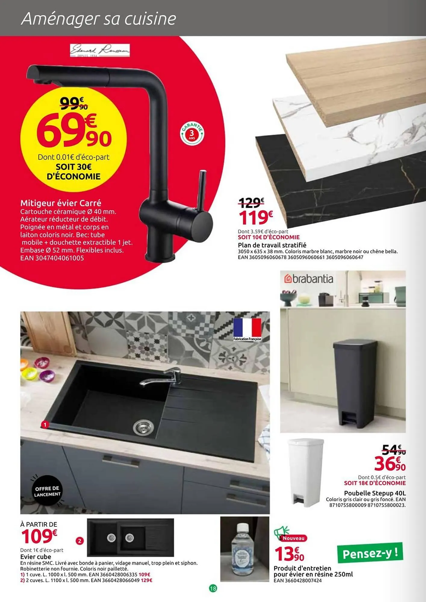 Catalogue Mr Bricolage du 25 mars au 19 avril 2026 - Catalogue page 18